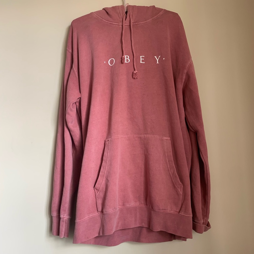 Large OBEY Hoodie Like New Worn Twice
